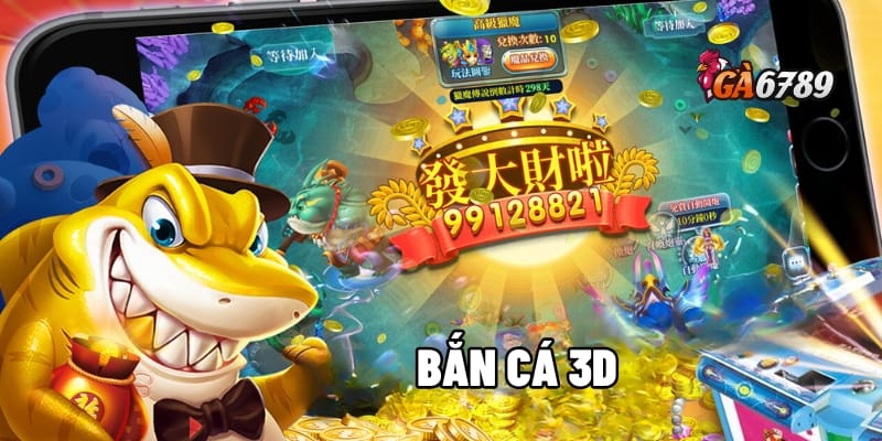 Bắn Cá 3D – Đồ Họa Mãn Nhãn, Đổi Thưởng Cực Mạnh 1 bắn cá 3D